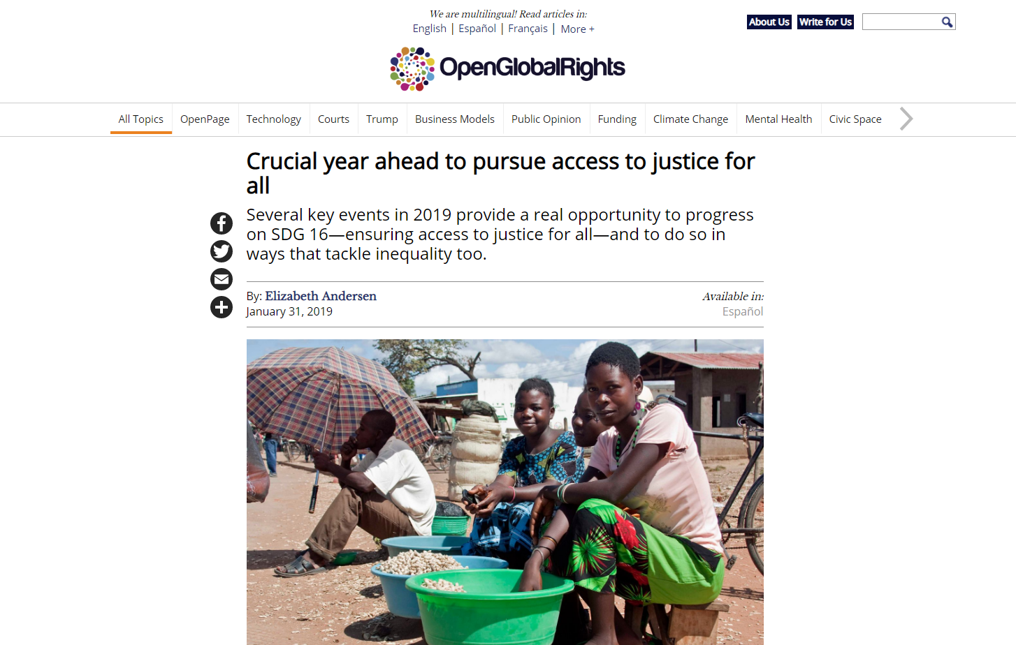 Crucial Year Ahead To Pursue Access To Justice For All | World Justice ...